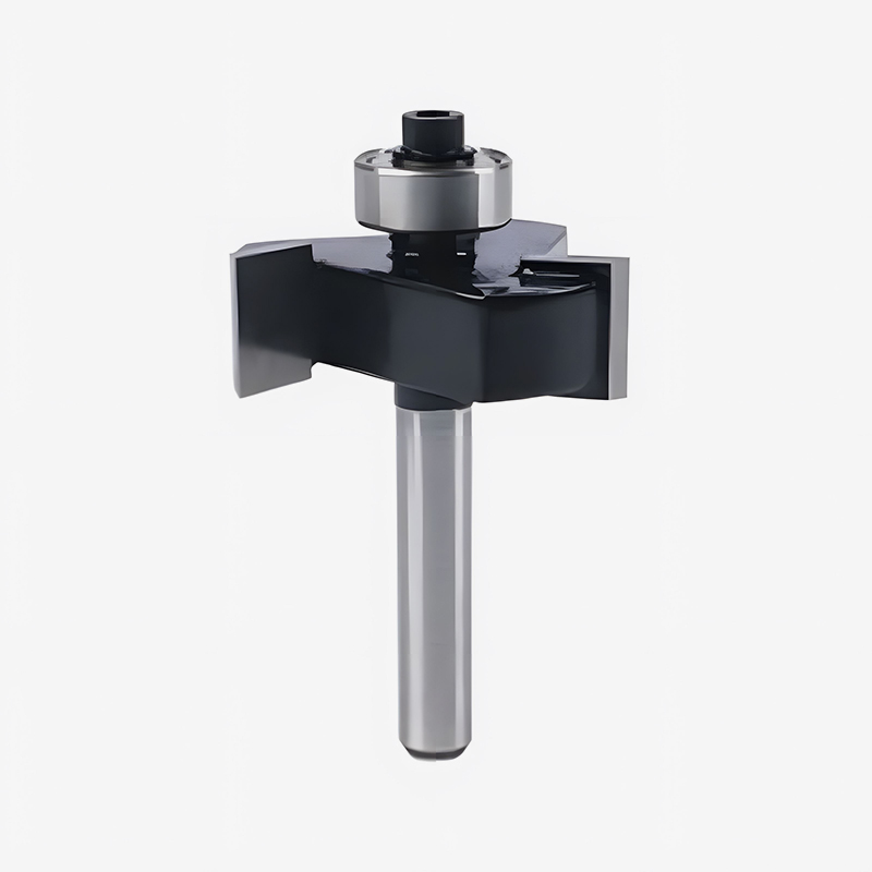 3 个带轴承的凹槽 T 型槽路由器钻头